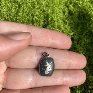 Reserved! Siam Sterling Silver Vintage SIAM Dancer Pendant